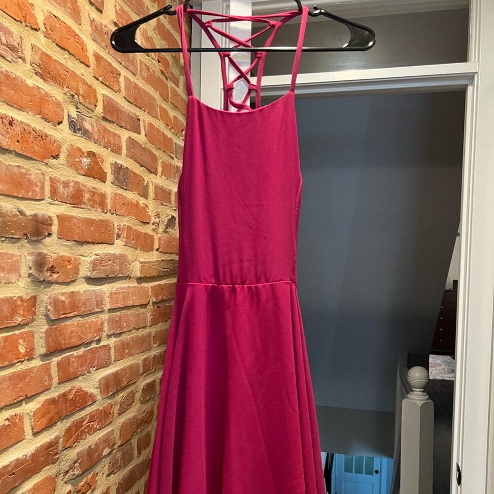 Pink dress